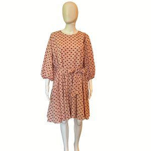 Ann Taylor Spring/Summer Pink Print Dress